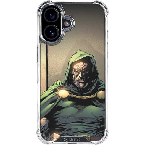 Marvel Dr. Doom Doctor Victor Von Doom iPhone 16 Clear Case